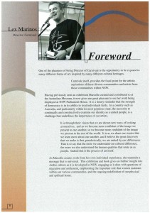 Shifting Waves, Foreword, Page 8 © Marcelle Mansour 1998