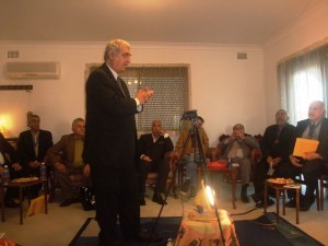 Charbel Baini at Alghorba Media on Charbel Baini Award 2015