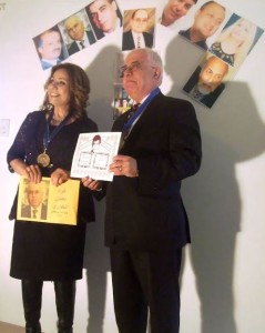 Marcelle Mansour & Fouad Neeman El-KHoury at Charbel Baini Award 2015
