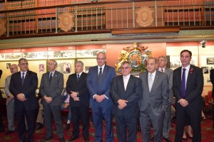 The Hon John Ajaka MLC MP and Mr Jihad DIB MP at the annual Celebration of the Palestinian National Day on 11/11/2015